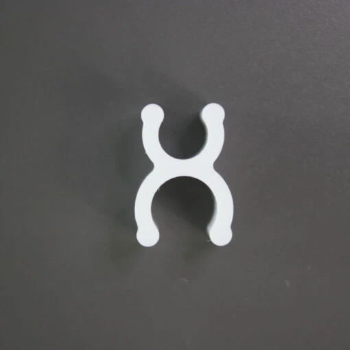 100 1/4" Deluxe Sculpture Clips, White -Decorative Lighting Store SC600.250W 1