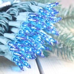 Chasing Blue Mini Lights, 140 Lights, Single Plug 9 Chasing Blue Mini Lights, 140 Lights, Single Plug -Decorative Lighting Store blue christmas tree lights green wire 090518c 341fde66 6310 4bfe ad85 db1e5d11d74a