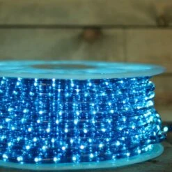 3/8" Blue Incandescent Rope Lights -Decorative Lighting Store blue incandescent rope light spool 918 dd2750d4 cd70 49b0 9615 e05538292d6e