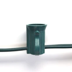 C7 (E12) 500' Spool 24" Spacing, Green SPT-1 Wire