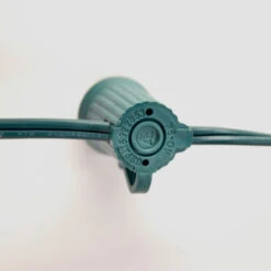 C9 (E17) 1000' Spool 15" Spacing, Green SPT-2 Wire -Decorative Lighting Store c9 green wire e b40da135 441c 4ac1 a25f 6e7efc49d274