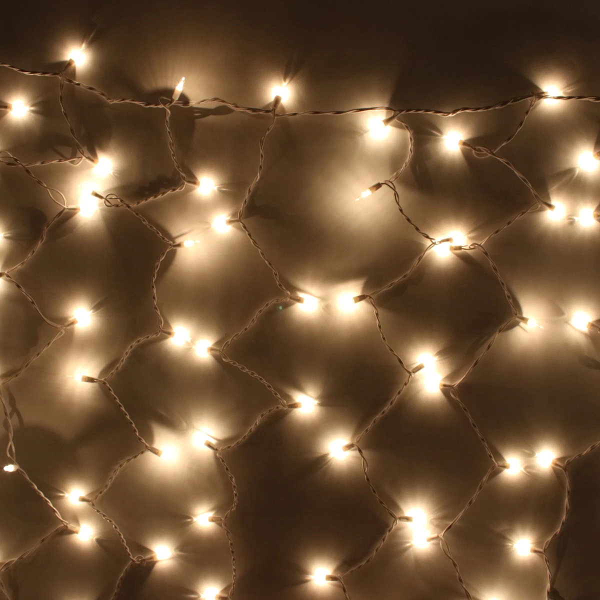 6-Foot Glass Curtain Lights Clear Bulbs White Wire 5 6-Foot Glass Curtain Lights Clear Bulbs White Wire - Image 3