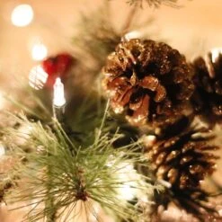 100-bulb Clear Mini Lights, 4" Spacing, Green Wire -Decorative Lighting Store clear mini lights christmas lights pinecones 050818