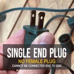 C9 (E17) 100' Cord 12" Spacing, Brown SPT-1 Wire -Decorative Lighting Store cls cords no female 3 837a3e86 1290 48e3 b530 9af0747cdb8a