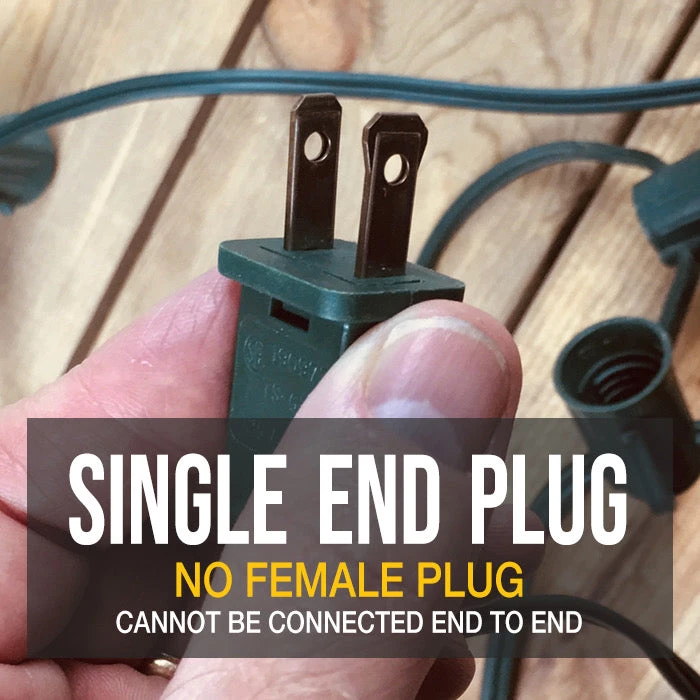 C9 (E17) 100' Cord 12" Spacing, White SPT-2 Wire 9 C9 (E17) 100' Cord 12" Spacing, White SPT-2 Wire - Image 7