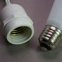 E26 330' Heavy Duty Commercial Grade Cord With Suspenders, White Wire 9 E26 330' Heavy Duty Commercial Grade Cord With Suspenders, White Wire -Decorative Lighting Store e26 white cord extender c 46713783 0443 4429 a09d 676607938c28