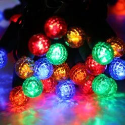 50-light G12 Multicolor LED Christmas Lights, 4" Spacing Green Wire 10 50-light G12 Multicolor LED Christmas Lights, 4" Spacing Green Wire -Decorative Lighting Store g12 multicolor led christmas lights c