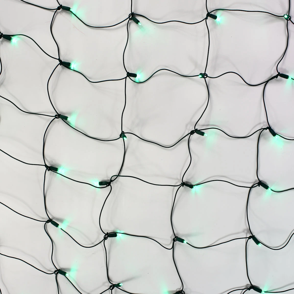100-light Green 5mm LED Net Lights, Green Wire 4 100-light Green 5mm LED Net Lights, Green Wire - Image 2