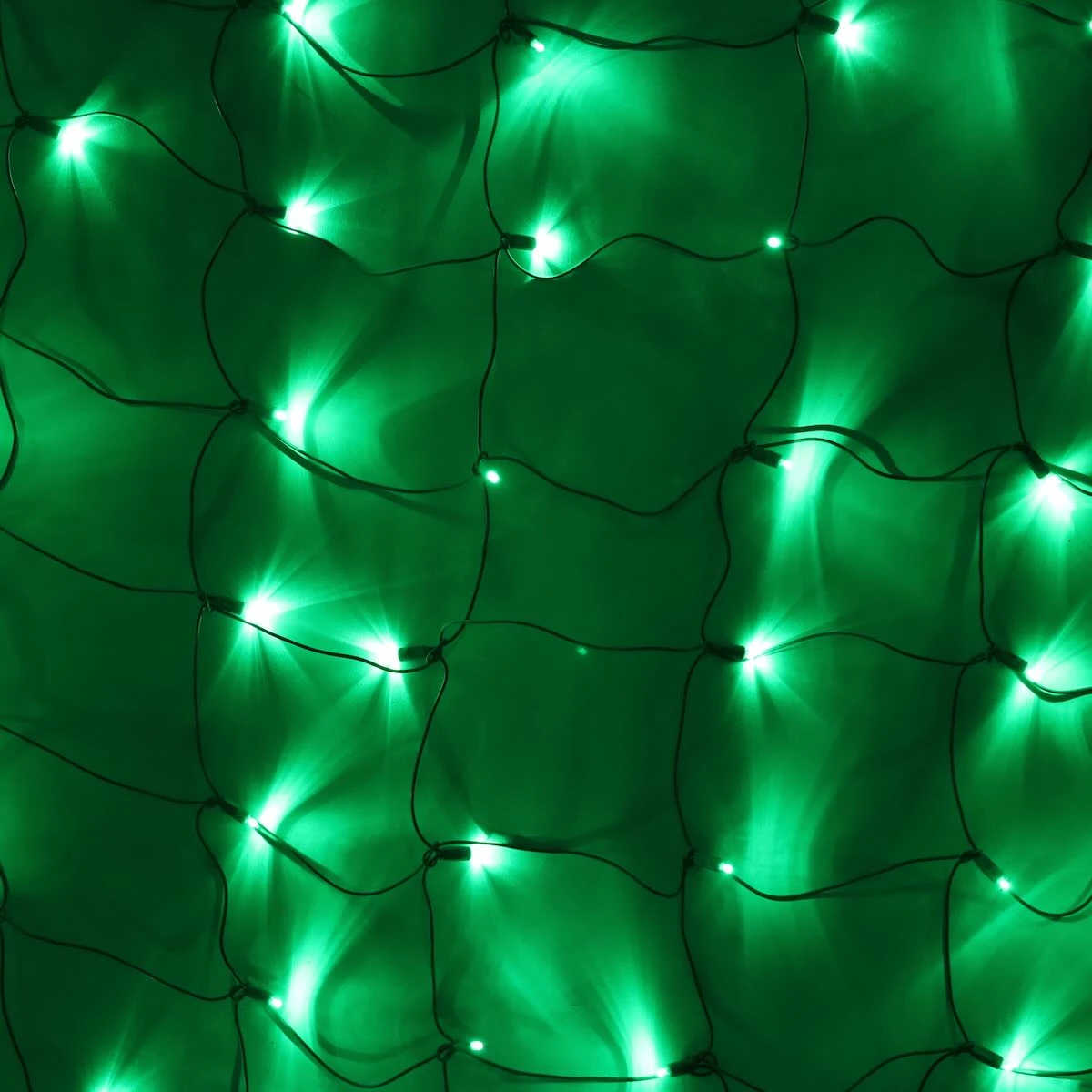 100-light M5 Green LED Net Lights, Green Wire 3 100-light M5 Green LED Net Lights, Green Wire