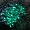 Chasing Green Mini Lights, 140 Lights, Single Plug