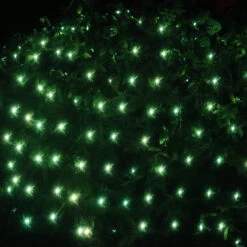 150-bulb Green Net Lights, Green Wire -Decorative Lighting Store green net lights 101819