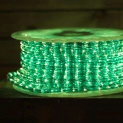 150' 1/2" Green Incandescent Rope Lights -Decorative Lighting Store green rope lights 918