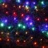 100-light M5 Multicolor LED Net Lights, Green Wire 2 100-light M5 Multicolor LED Net Lights, Green Wire -Decorative Lighting Store led multi net lights 101819