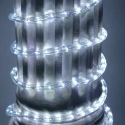 1/2" Pure White LED Rope Lights -Decorative Lighting Store led rope light pure white 82418