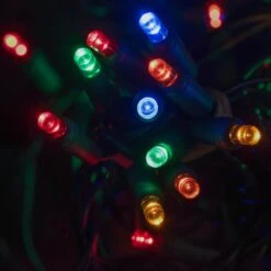 50-light 5mm Multicolor LED Christmas Lights, 4" Spacing White Wire 18 50-light 5mm Multicolor LED Christmas Lights, 4" Spacing White Wire -Decorative Lighting Store multi color led lights 5mm 112817 9cb842d8 aa16 47cb b840 504a31c60435