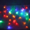 100-light Multicolor 5mm LED Icicle Lights, White Wire 1 100-light Multicolor 5mm LED Icicle Lights, White Wire -Decorative Lighting Store multicolor 5mm led icicle lights white wire c