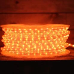 3/8" Orange Incandescent Rope Lights -Decorative Lighting Store orange incandescent rope light spool 918 8411867a 6e30 44d1 a702 8280412e17f3