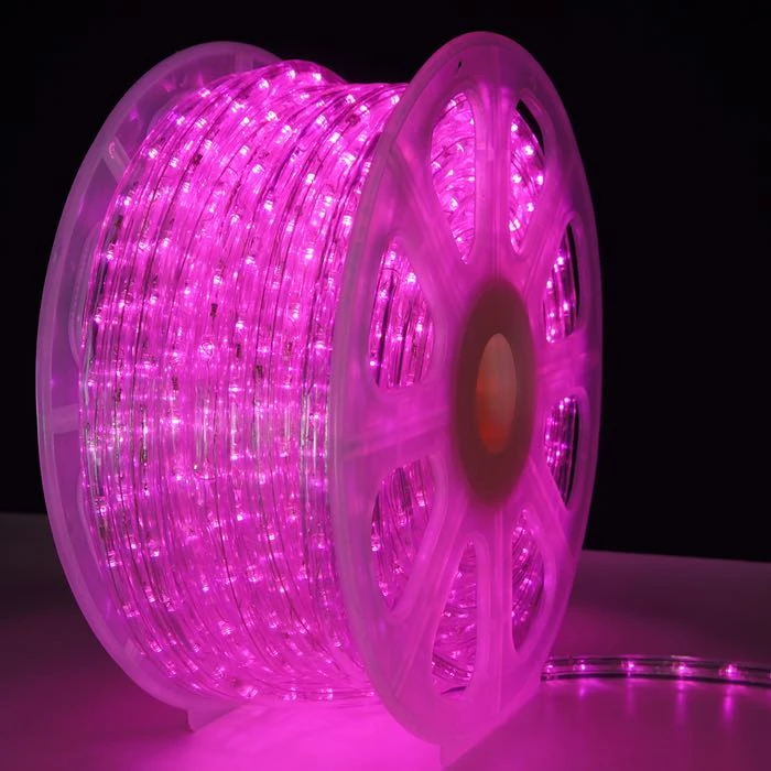 1/2" Pink LED Rope Lights 3 1/2" Pink LED Rope Lights