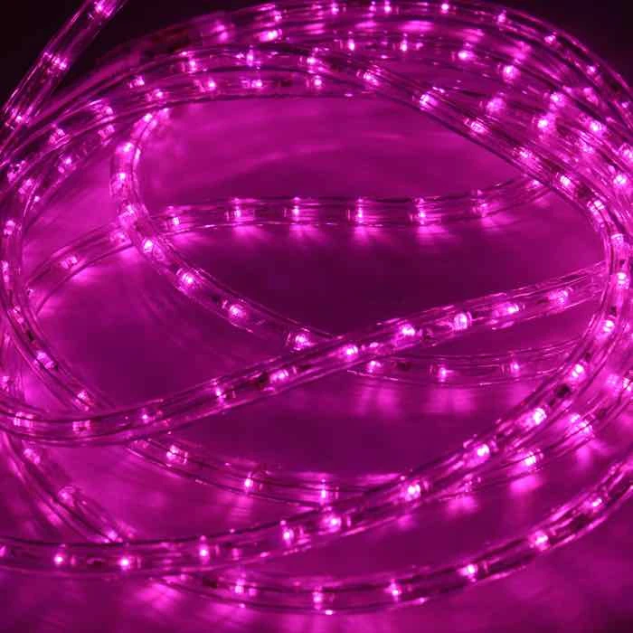 1/2" Pink LED Rope Lights 7 1/2" Pink LED Rope Lights - Image 5
