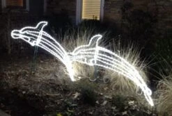 3/8" Pure White LED Rope Lights -Decorative Lighting Store pure white led rope light lit