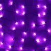 100-light Purple 5mm LED Net Lights, Green Wire -Decorative Lighting Store purple 5mm led net lights c