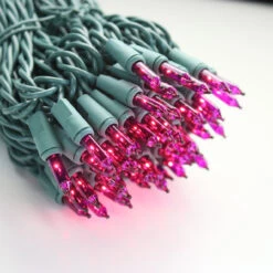 100-bulb Purple Mini Lights, 4" Spacing, Green Wire 14 100-bulb Purple Mini Lights, 4" Spacing, Green Wire -Decorative Lighting Store purple mini lights green wire 031022 b 2a8788ee 4646 4090 ba8a e9590913e37b
