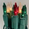 100-bulb Red Green Clear Frost Mini Lights, 6" Spacing, Green Wire 1 100-bulb Red Green Clear Frost Mini Lights, 6" Spacing, Green Wire -Decorative Lighting Store red green clear frost b 463f5759 0abc 4509 9eab 1b37c5be42c1
