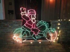 100 1/4" Deluxe Sculpture Clips, White 7 100 1/4" Deluxe Sculpture Clips, White -Decorative Lighting Store santa on harley sculpture clips