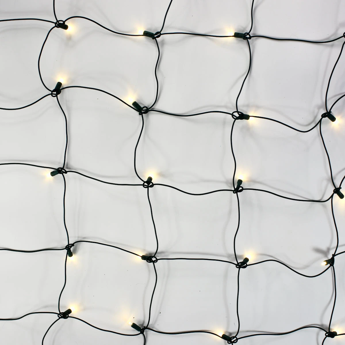 100-light Warm White 5mm LED Net Lights, Green Wire 4 100-light Warm White 5mm LED Net Lights, Green Wire - Image 2
