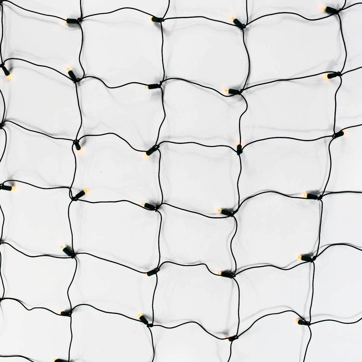 100-light Warm White 5mm LED Net Lights, White Wire 5 100-light Warm White 5mm LED Net Lights, White Wire - Image 3