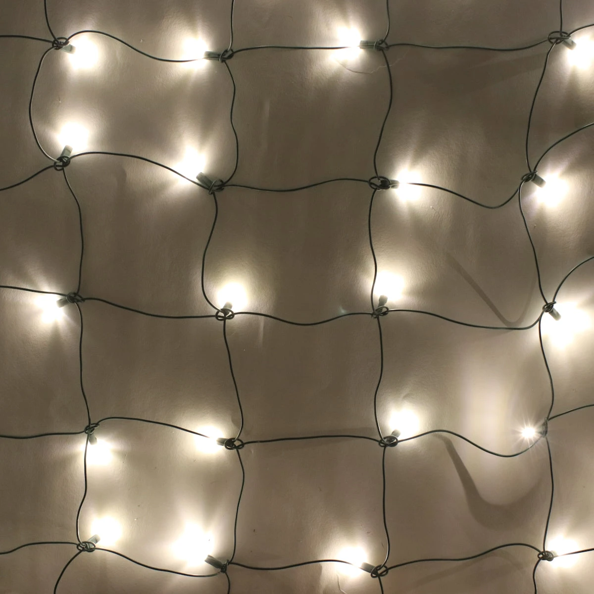 100-light Warm White 5mm LED Net Lights, Green Wire 3 100-light Warm White 5mm LED Net Lights, Green Wire