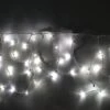 100-light M5 Pure White Twinkle LED Icicle Lights, White Wire -Decorative Lighting Store warm white m5 led icicle white wire 3 1fc8dfe2 71ff 45b5 8b60 dd272a91cff7
