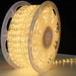 1/2" White Incandescent Rope Lights