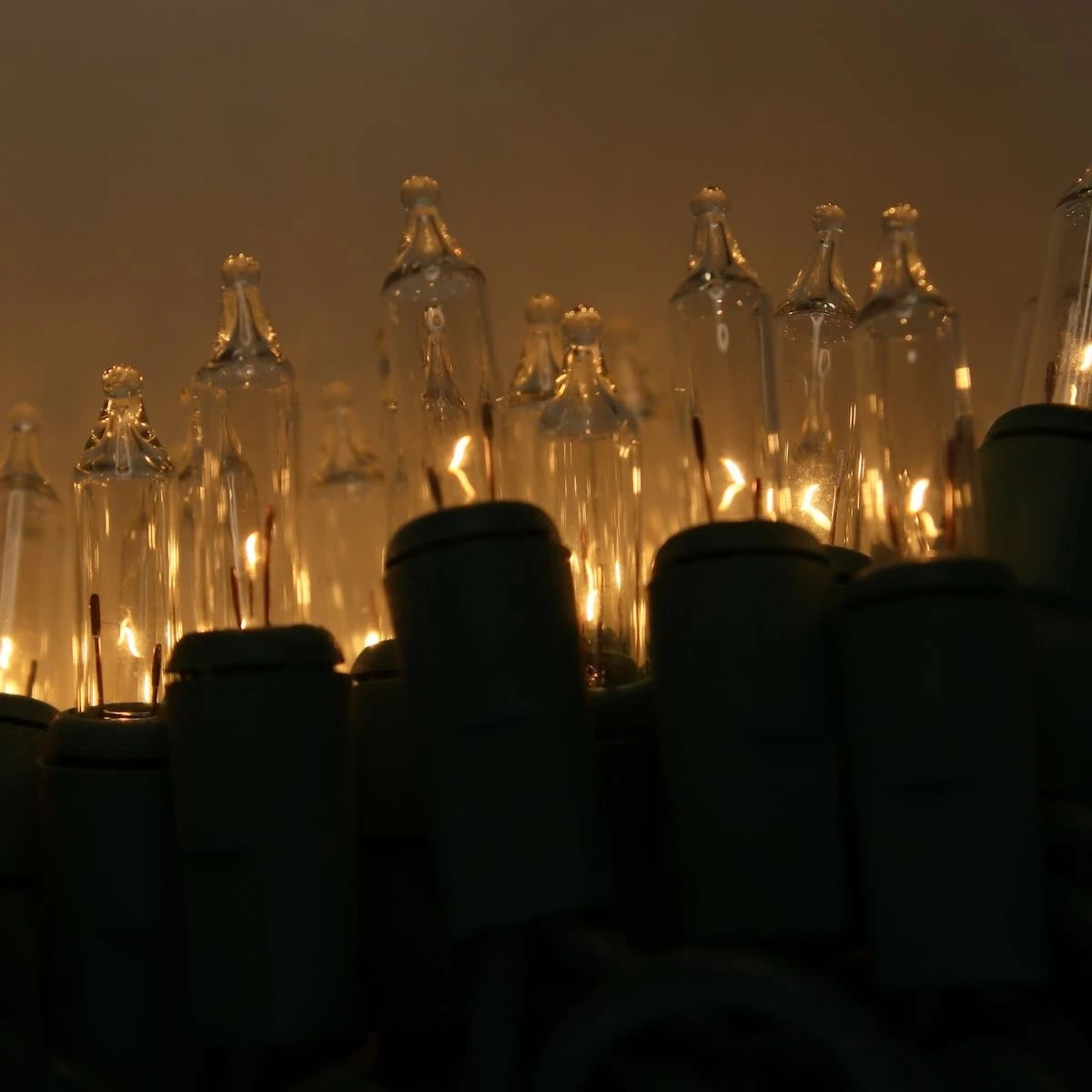 Clear Commercial Mini Lights, Green Wire 5 Clear Commercial Mini Lights, Green Wire - Image 3