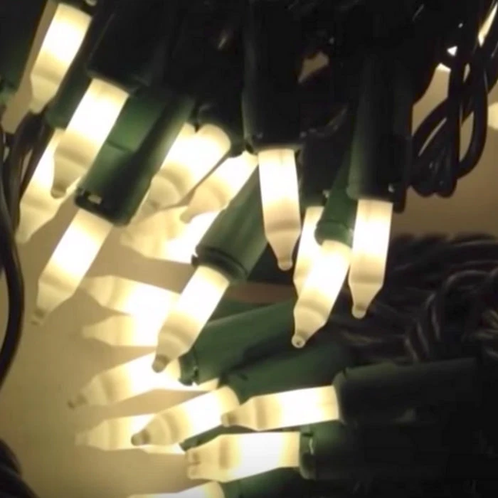 Chasing Opaque White Mini Lights, 140 Lights, Single Plug 7 Chasing Opaque White Mini Lights, 140 Lights, Single Plug - Image 5